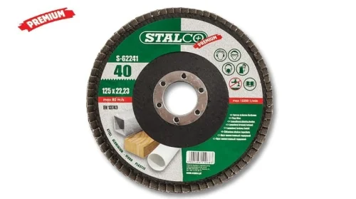 Begränsat erbjudande ALOTEX STALCO klaffskiva 125 gr. 60