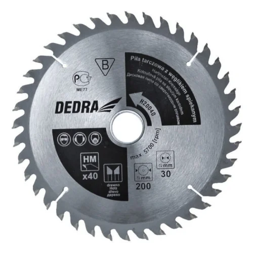 Lågt pris Cirkels?g för trä 24z sr. 200x30mm