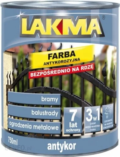 Gr? rostskyddsfärg 750 ml Sista chansen