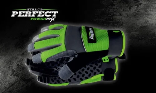 Beställ idag HI-VIS 10 XL syntetiska handskar