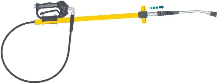 TELESKOPRÖR 2.3- 5.6 M 275 BAR INV GÄNGA 3/8" Populär