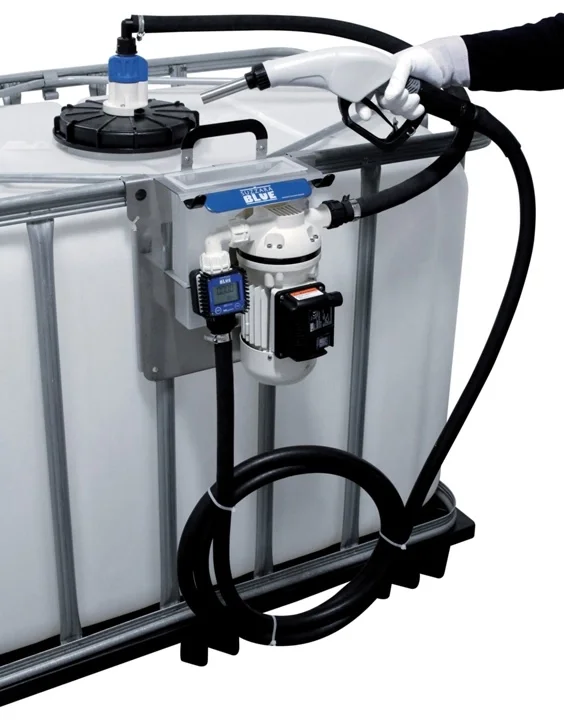 ADBLUE PUMP PRO,K24.SB325 KOMPLETT M.MÄTARE & PISTOL Säker betalning