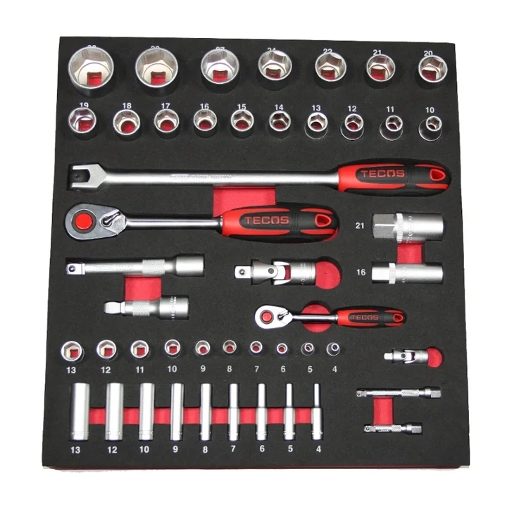 Outlet Hylsnyckelset 1/4 & 1/2" 47-delars