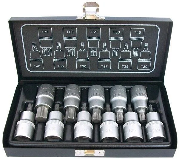 Snabb frakt Hylsstiftsats TX 1/2" x 55mmL