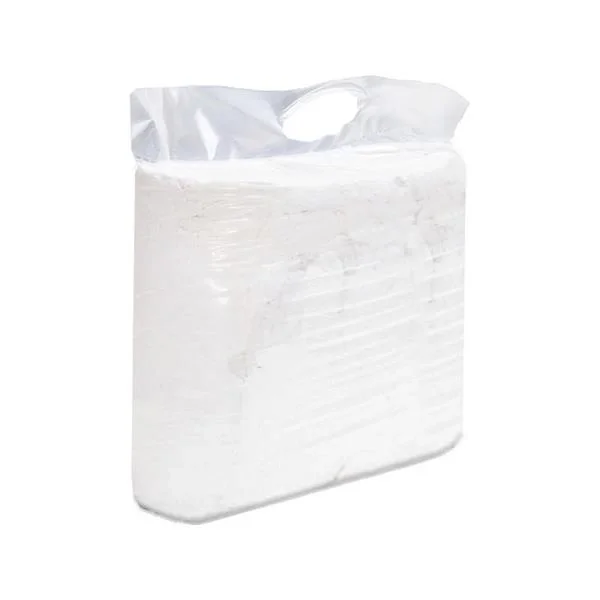 Vita frottedukar Prima 100% bomull, 5kg/fp Rabatt