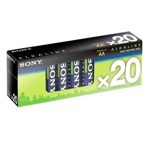 Batteri Sony AA 1.5V LR03 20-pack Rabatter