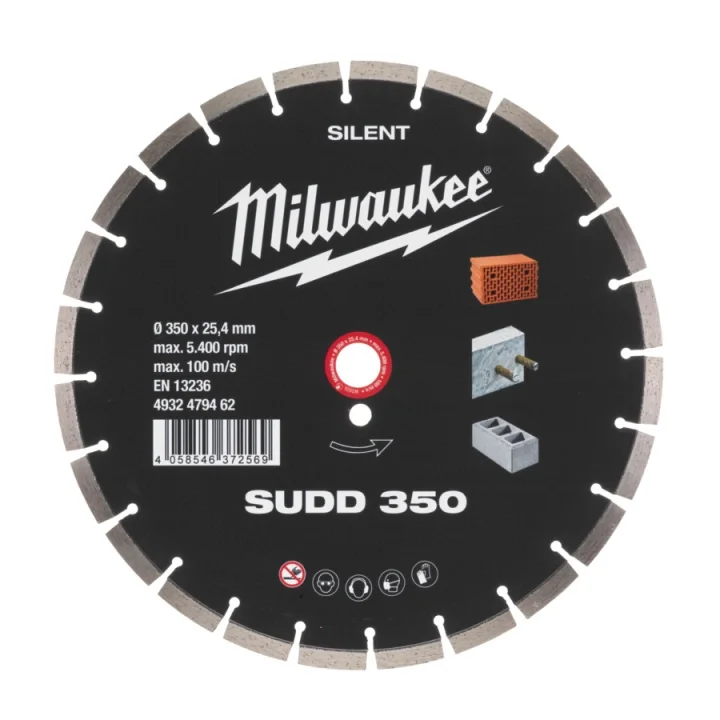 DIAMANTSKIVA SUDD SILENT 350MM Rabatter