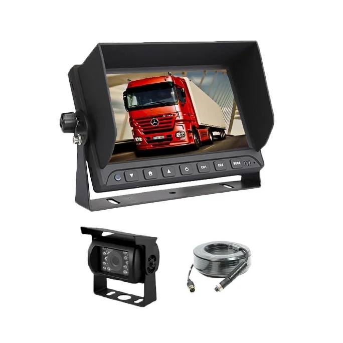 Backkamera 7" trådbunden LCD 800p Billig